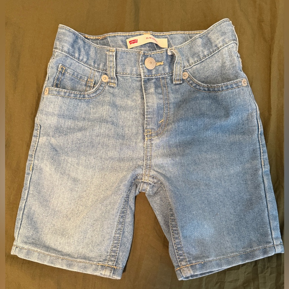 Levi’s 511 Boys Slim Fit Shorts Size 4 – Classic Denim Casual Summer - Picture 5 of 8
